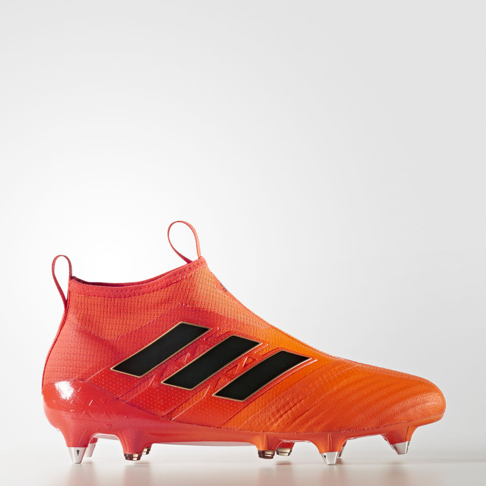 Adidas Ace 17+ Purecontrol Soft Ground - ποδοσφαιρικα παπουτσια ανδρικα - Πορτοκαλι/Μαυρα/Κοκκινα,Μέ